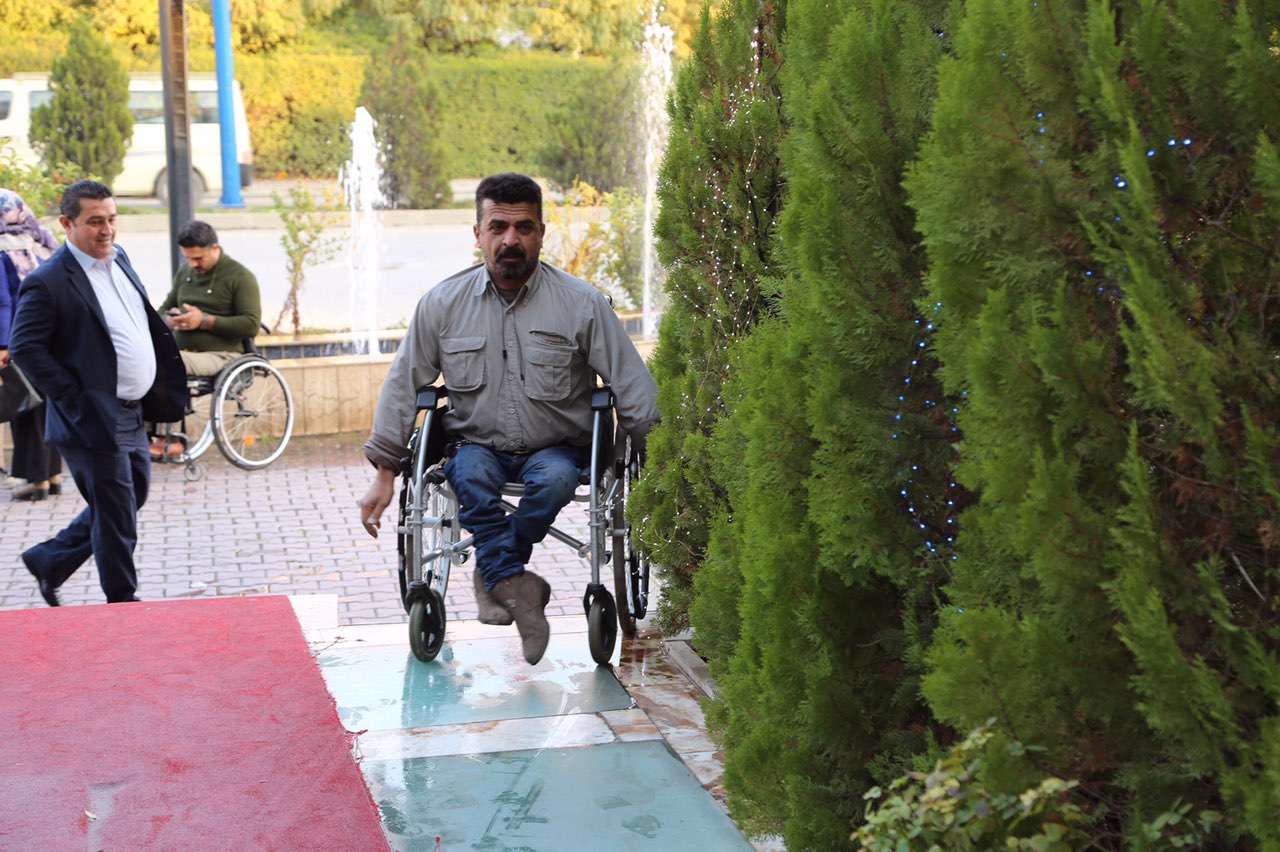 مه‌راسيمى رۆژى جيهانى كه‌مئه‌ندامان له‌ سلێمانى ببينه‌